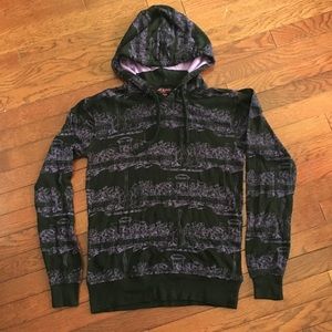 Andy Warhol Black & Purple Pull Over Hoodie
